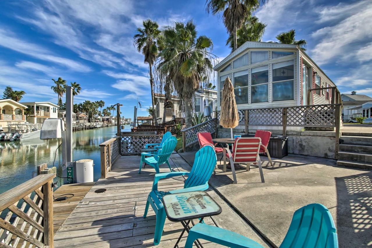 Cozy Waterfront Port Isabel Cottage With Deck! Exterior photo